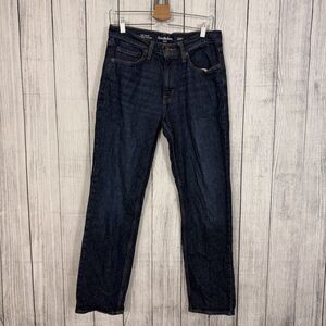 Goodfellow & Co. Men's W32 x L30 Blue Straight Recto Dark Wash Denim Jeans